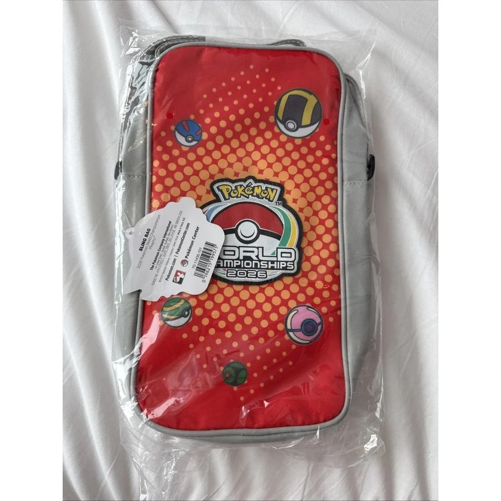 Pokemon World Championship 2026 XP Crossbody Sling Bag NEW SEALED Exclusive